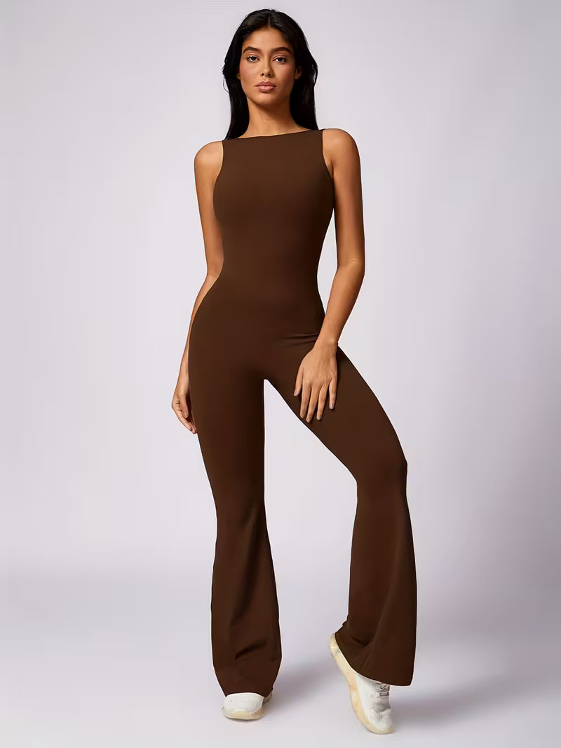 Chocolate Sculpt Jumpsuit