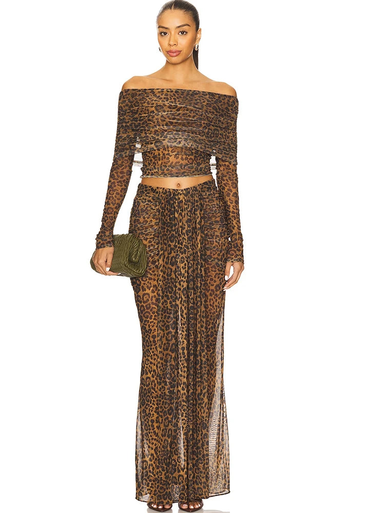 Wild Elegance Two-Piece Set