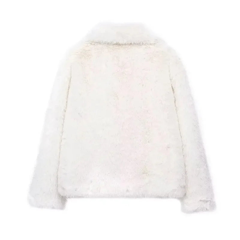 Γούνα "Snow Luxe" | Λευκό Faux Fur