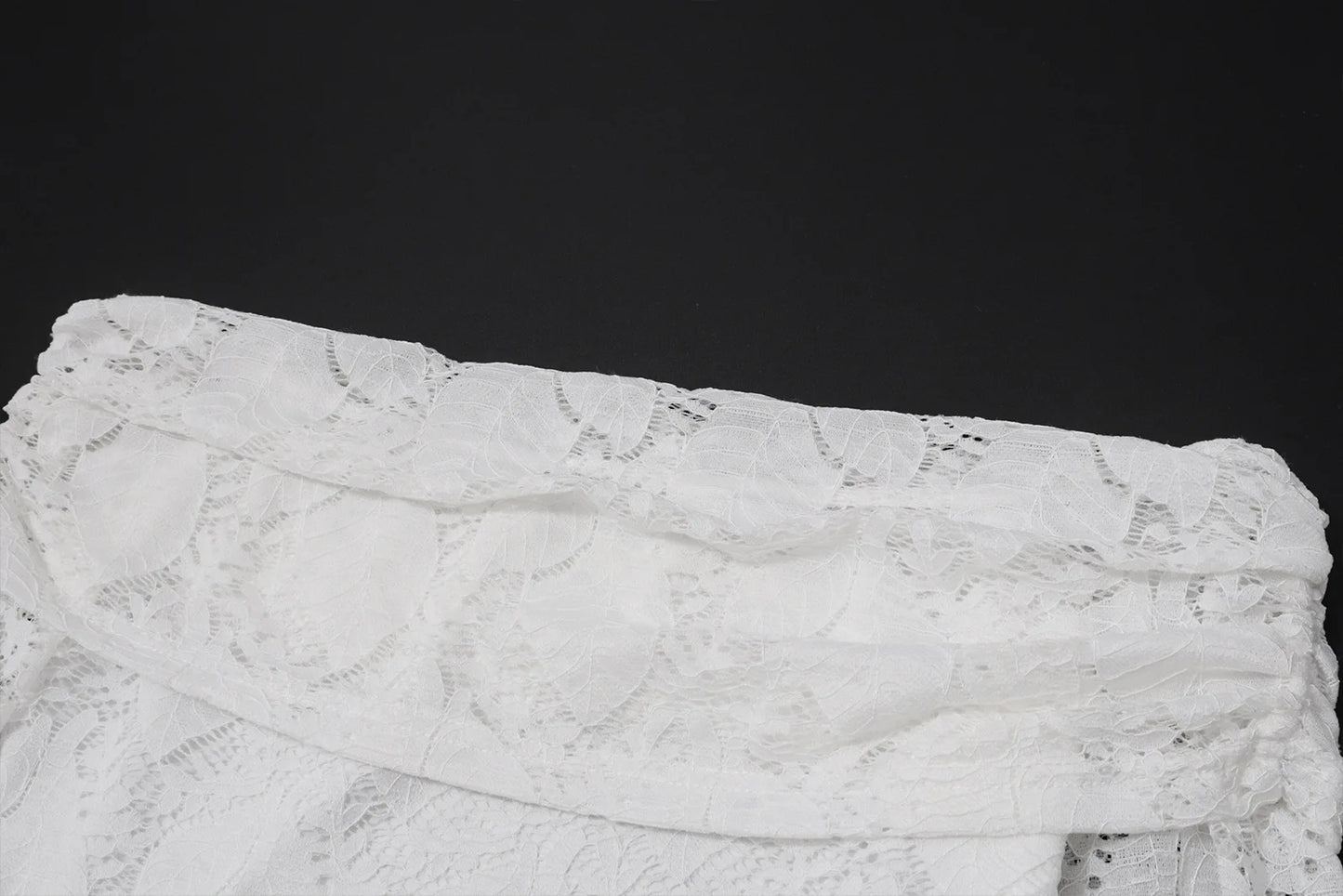 Celeste White Ensemble Off-Shoulder Two-Piece Set