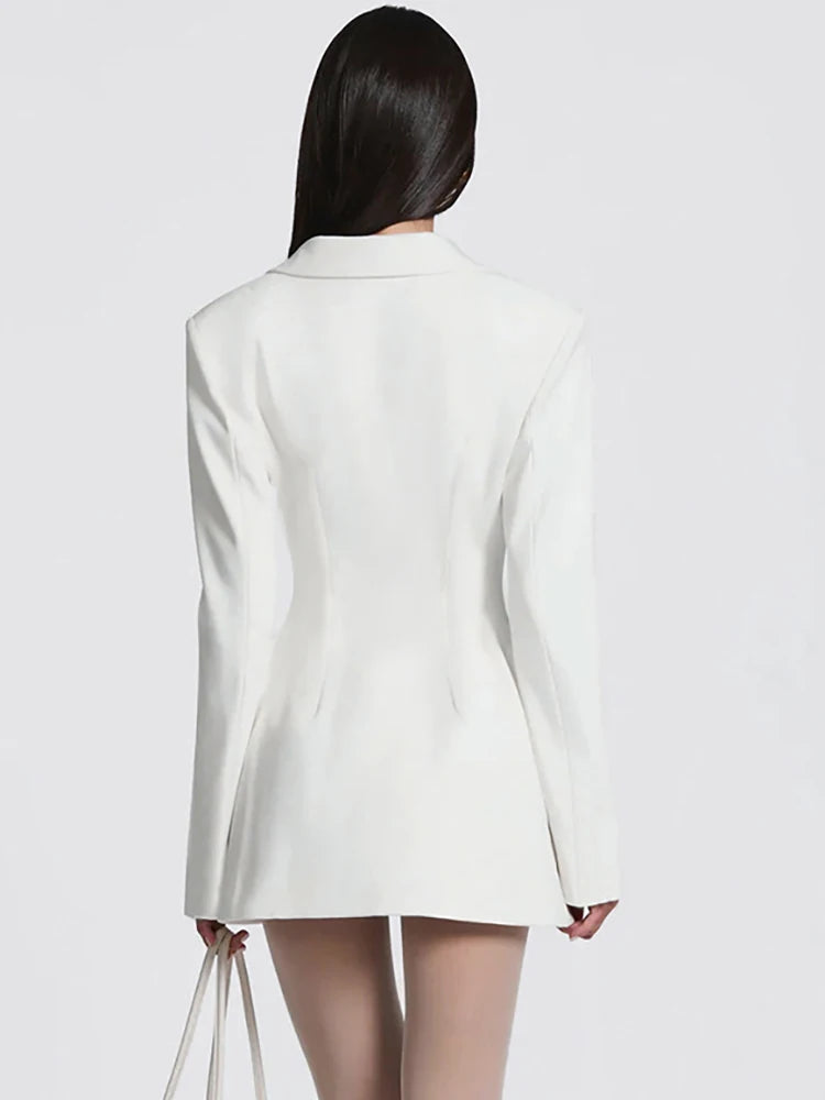 Blazer Φόρεμα "Power Hour" | Mini & Notched Collar