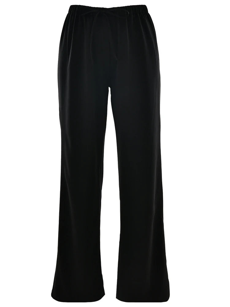 Blush Luxe Satin Pants