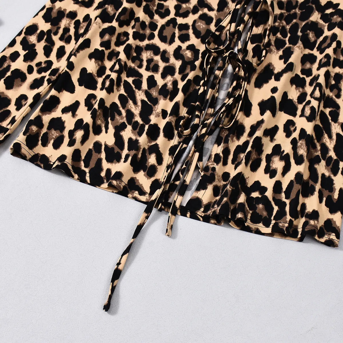 Feline grace Leopard Top