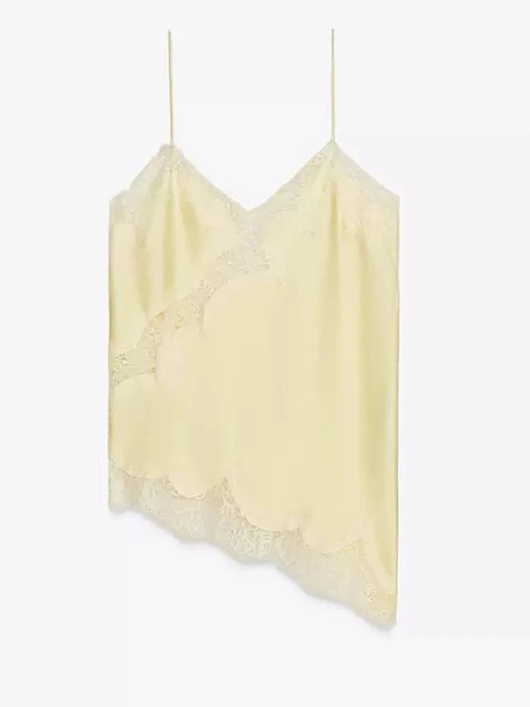 Midnight Lace Hollow Out Top