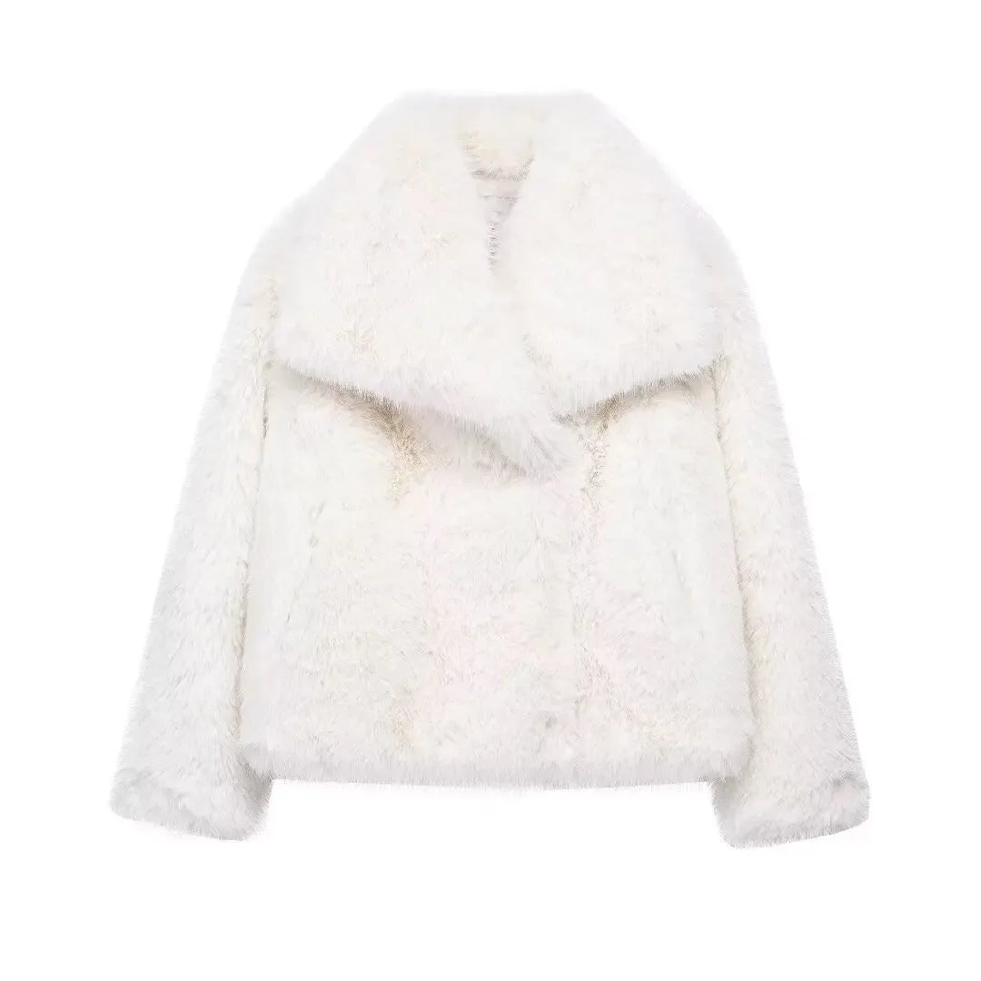 Γούνα "Snow Luxe" | Λευκό Faux Fur