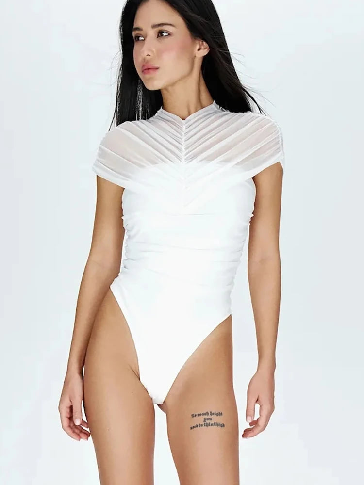 Luminous Elegance Bodysuit