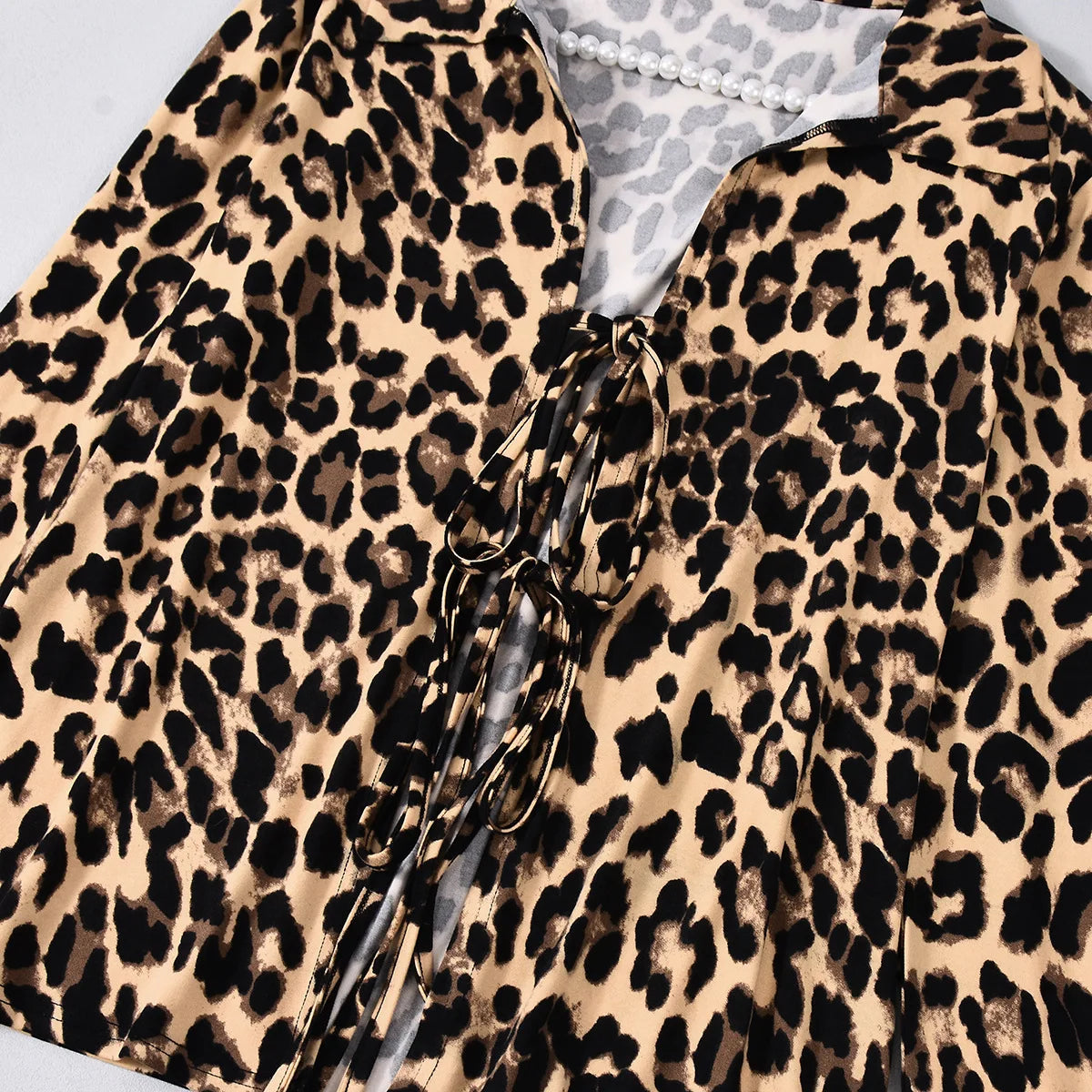 Feline grace Leopard Top
