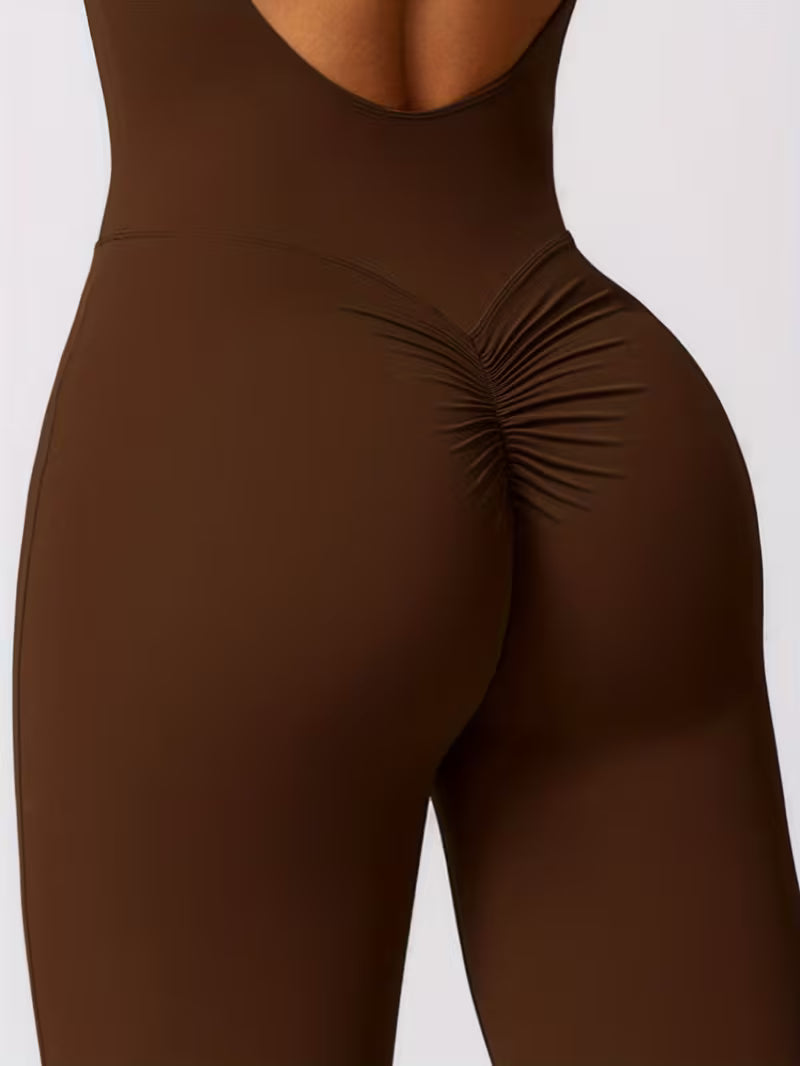 Chocolate Sculpt Jumpsuit