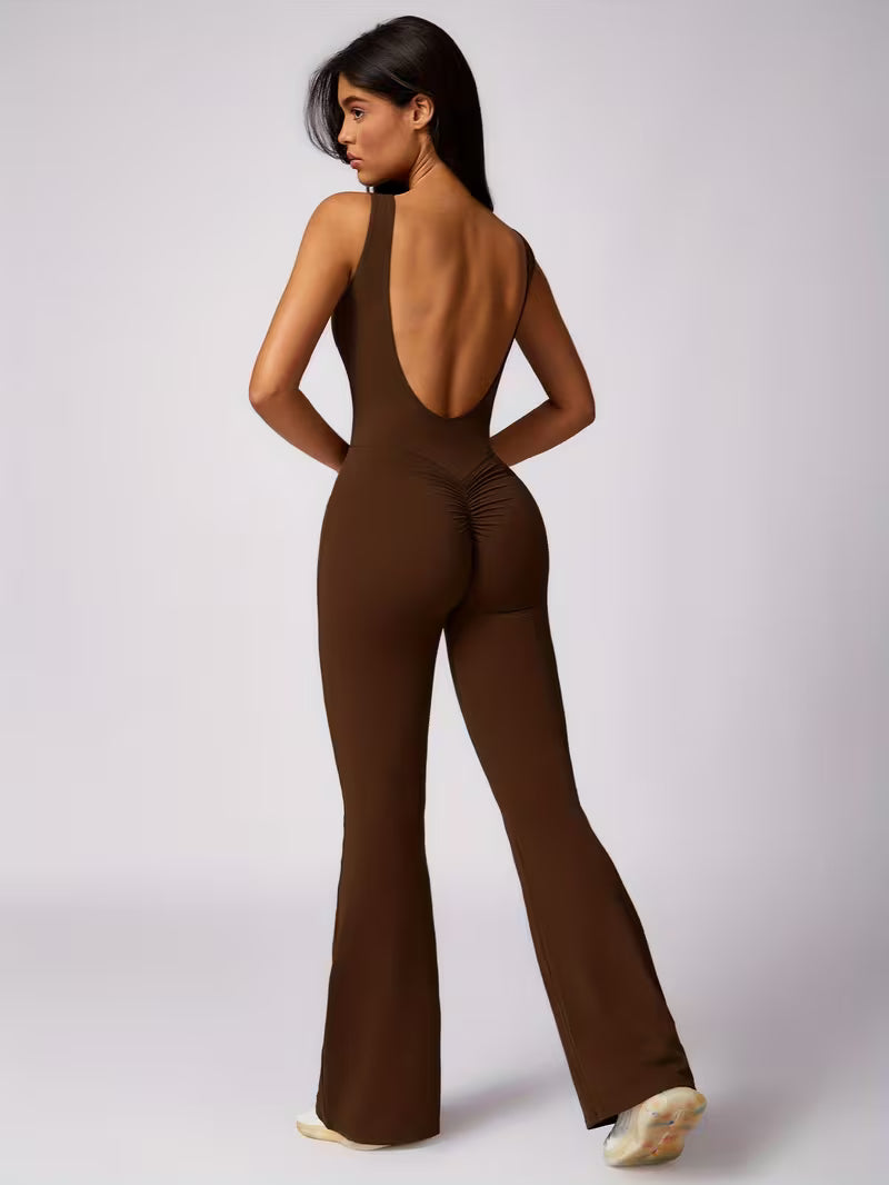 Chocolate Sculpt Jumpsuit